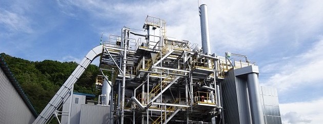 北海道北斗市 バイオマス発電所