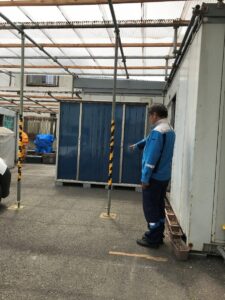 銅賞「安全テープ貼り付け、よし！！」